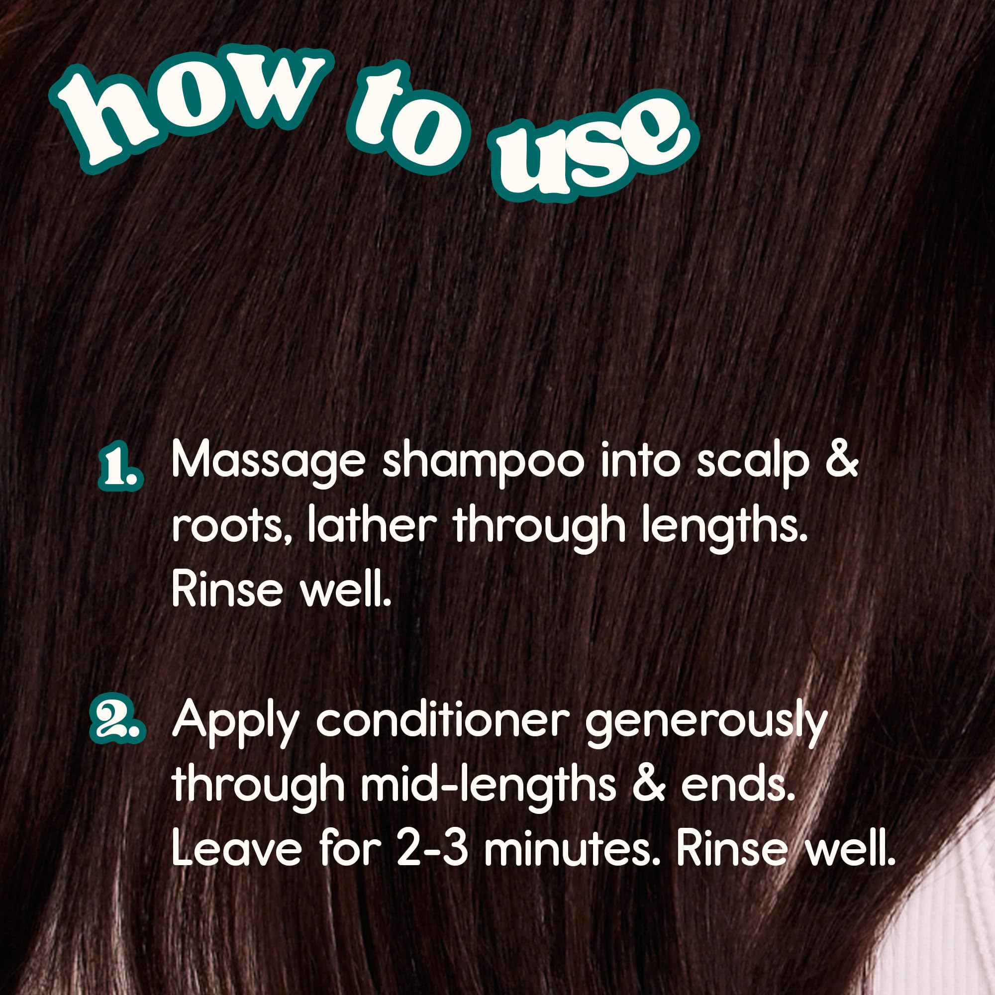 Nature Spell Bond Repair Shampoo & Conditioner Set, Sulfate & Paraben Free, Repairs & Nourishes with Keratin & Hyaluronic Acid, Color Safe, For All Hair Types, Vegan, Pack of 2, 10.14 fl oz Each - Image 6