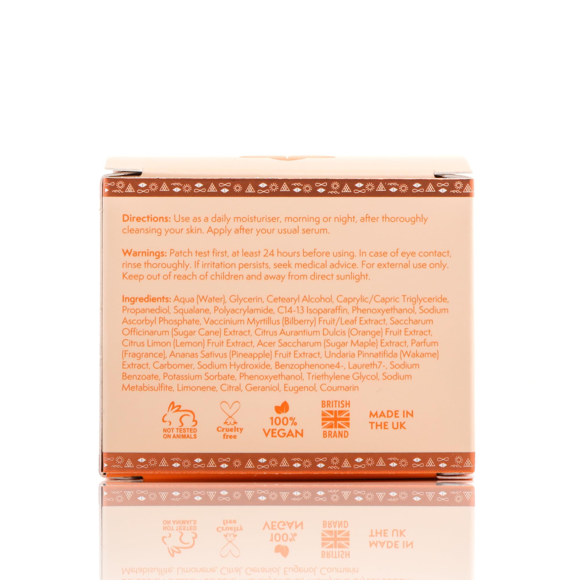 Nature Spell Vitamin C Face Moisturiser, Targets Dark Spots & Discolouration, Cream For Face Infused with Pineapple & Japanese Wakame, Vegan, For All Skin Types, 3.38 Fl Oz - Image 6